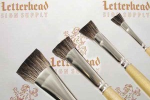 Fitch Lettering Brushes