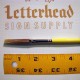 Flat Lettering Brush Grey Stroke series-1932 size 1/4"